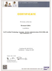 SAP Certified Technology Associate - System Administration (MAX DB) with SAP Netweaver 7.0