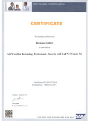 SAP Certified Technology Professional - Security with SAP Netweaver 7.0